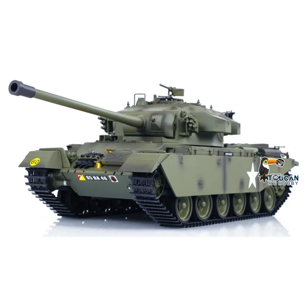 US Stock Toy Tongde 1/16 RC Tank Centurion MK5 Electric Tanks Infrared Battle System BB Unit Remote Control Panzer Vehicle Boys Gift