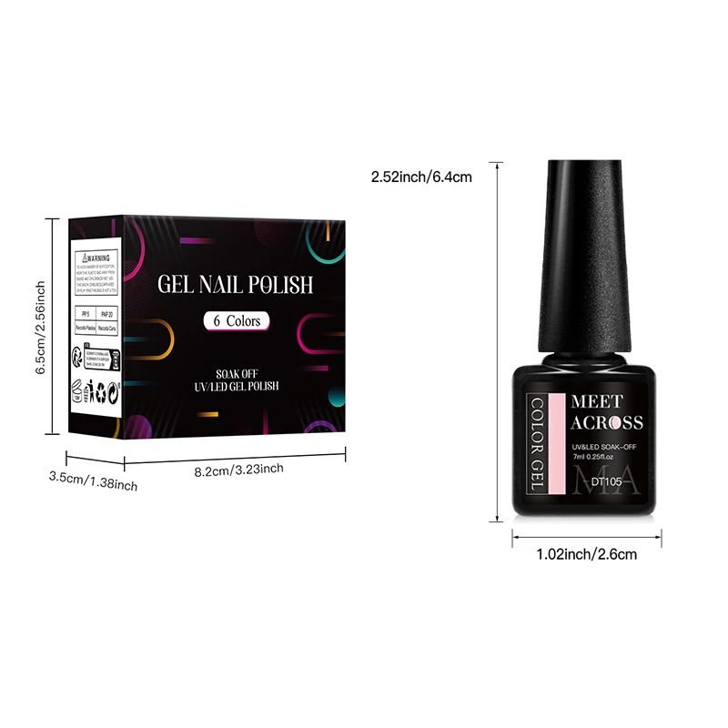 MEET ACROSS 14Pcs/Box Fruit Basket Cat Magnetic Gel Set Grape Purple Tangerine Orange Plum Green UV Gel LED Nail Art Varnish