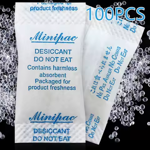 0.5g 100pcs Silica Gel Desiccant Health Care Products Medicines Moisture-proof Beads Precision Instruments Electronic