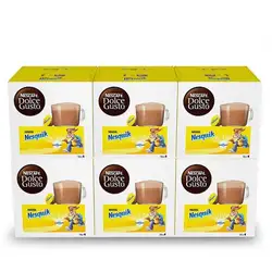 Nesquik 6 cajas de 16 cápsulas Dolce Gusto