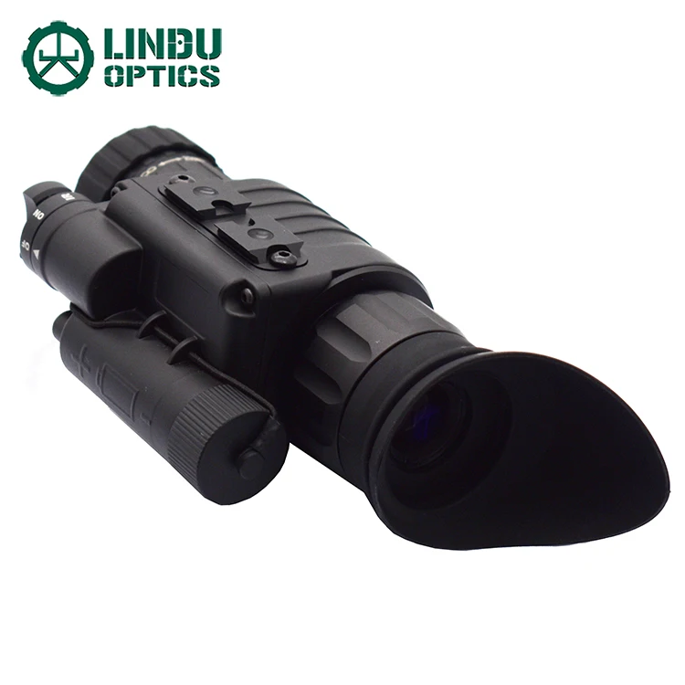 LINDU night vision head mount goggles housing infrared pvs-14 night vision monocular