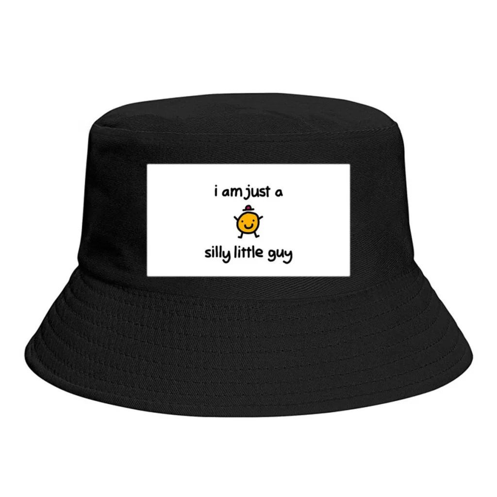 just a silly little guy UnisexPersonality Bucket Hats Fishermen Caps Outdoor Casual Cap Sunscreen Hat