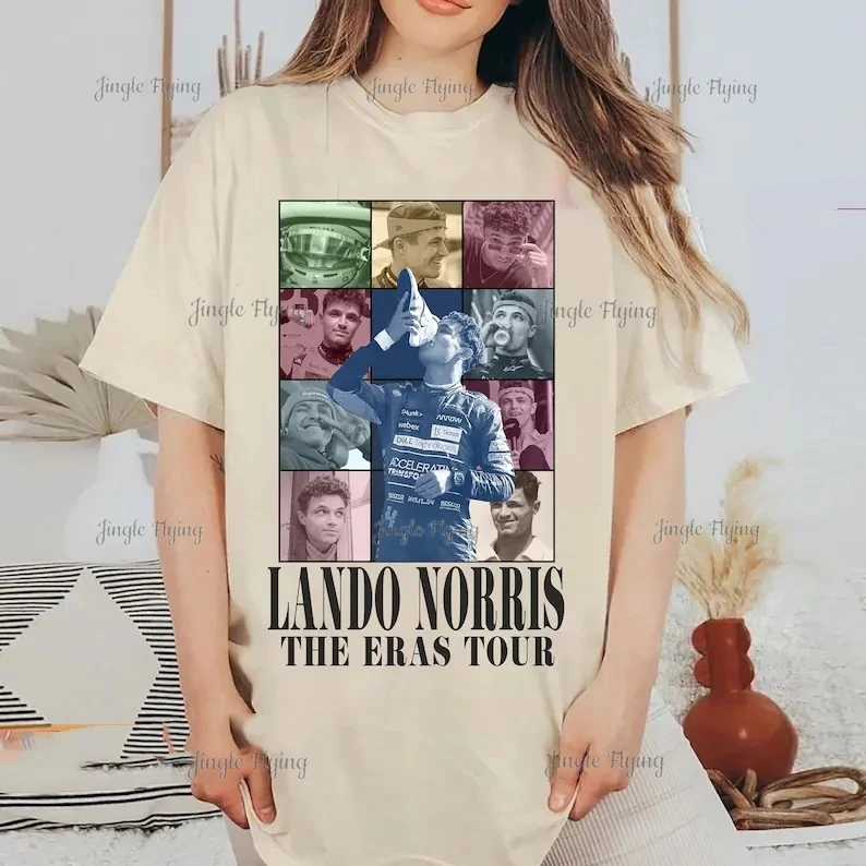 Vintage Lando Norris The Eras Tour Shirt Formula One Racing T-Shirt Sweatshirt