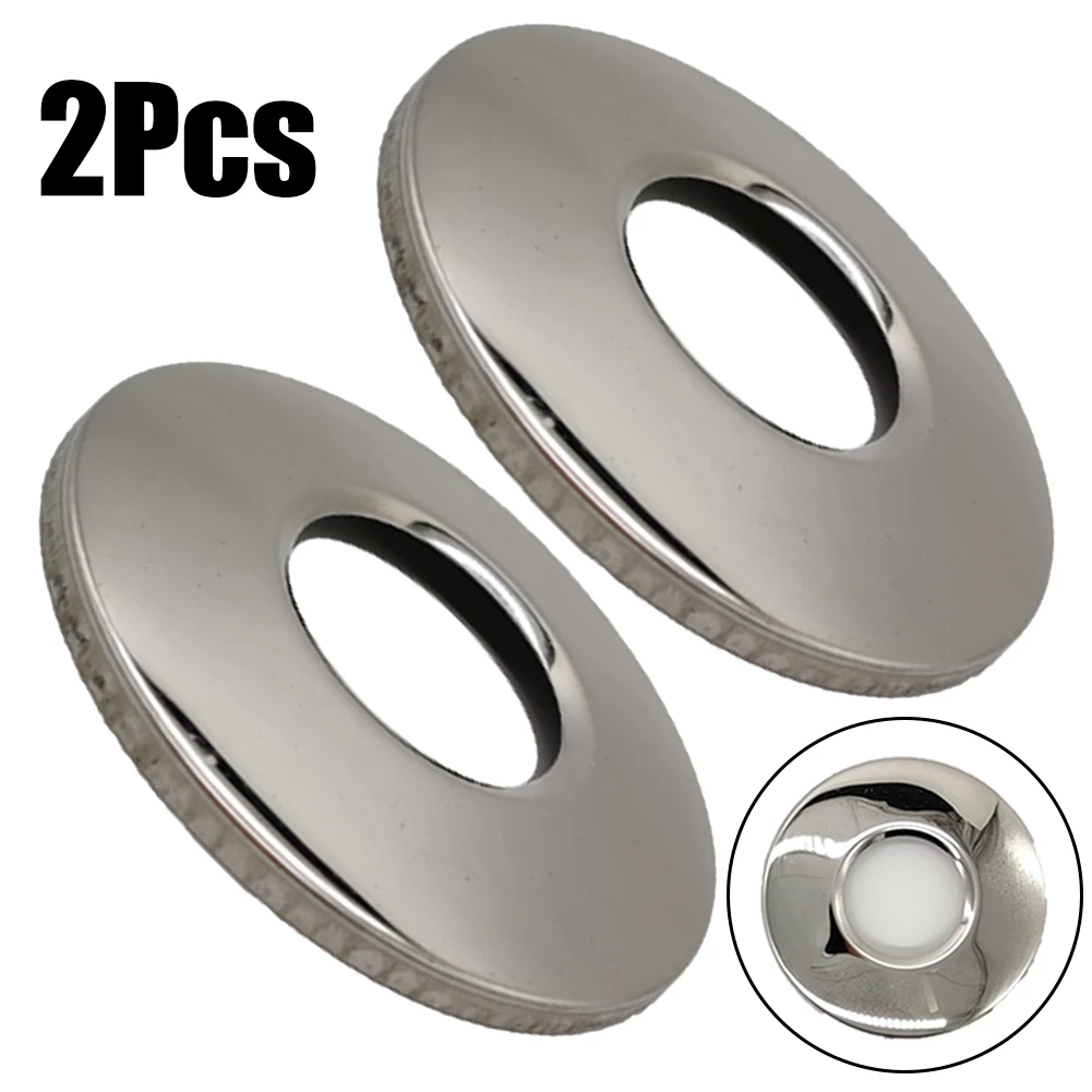 

Replacement Covers For Pool Ladder Handrails Set Of Two Escutcheon Plates Compatible With Standard 1 9 Inch Rails