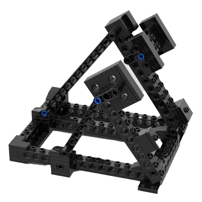 MOC Bracket Bricks Set Staedy Support Display StandFoothold for Millennium 75257 Falcon Building BlocksModel DIY Toys Showing