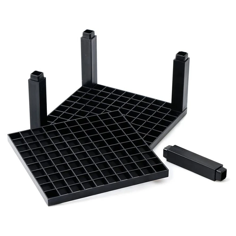 96 حفرة شبكة حامل قلم مربع ألوان مائية النفط اللوحة حامل قلم بلاستيكي انفصال الفن اللوازم المكتبية حامل قلم