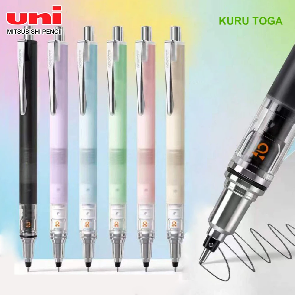 Japan UNI M5‑559 Kuru‑Toga Mechanical Pencil 2x Speed Auto Lead Rotation 0.5mm for Students Writing Sketch Drawing Supplies