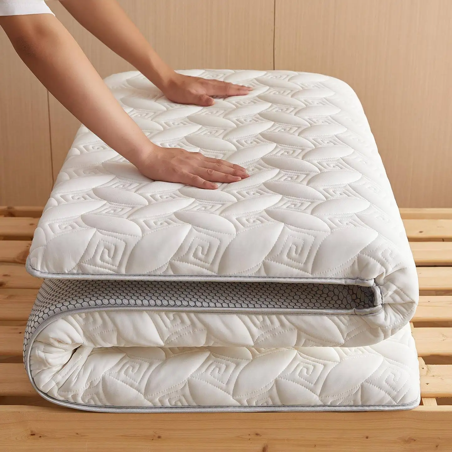 

Thickened Matress Tatami Soft Pad Maternity And Infants Grade Dormitory Bed Double Layer Student Bedding Individual Mattress