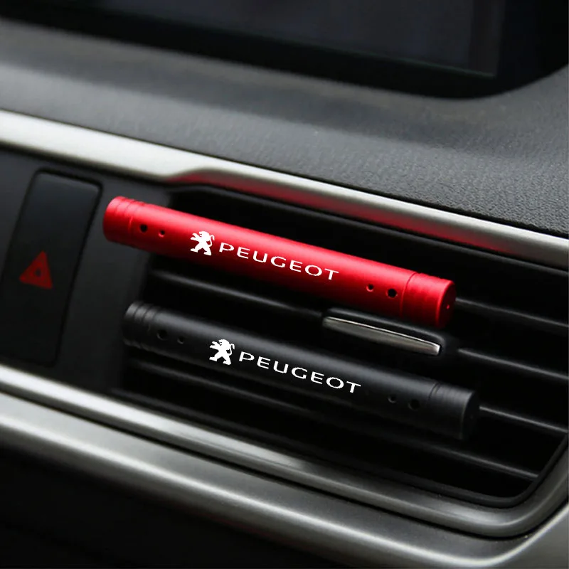 

Peugeot Logo Car Air Outlet Fragrance Stick Perfume Freshener For Peugeot 308 2008 3008 5008