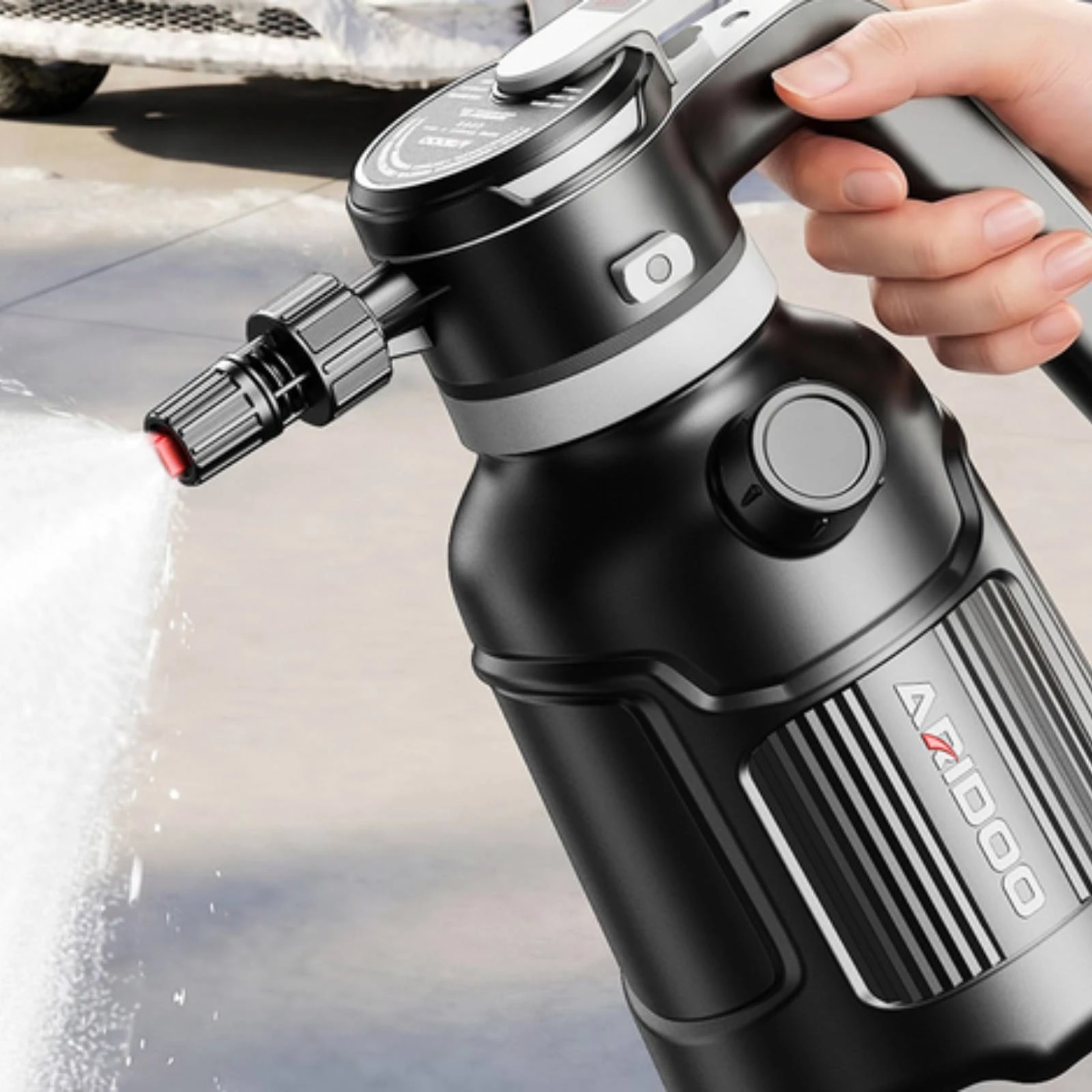 Electric Foam Sprayer Handheld Pressurized Spray Bottle Multi-Purpose Lightweight for Car Detailers