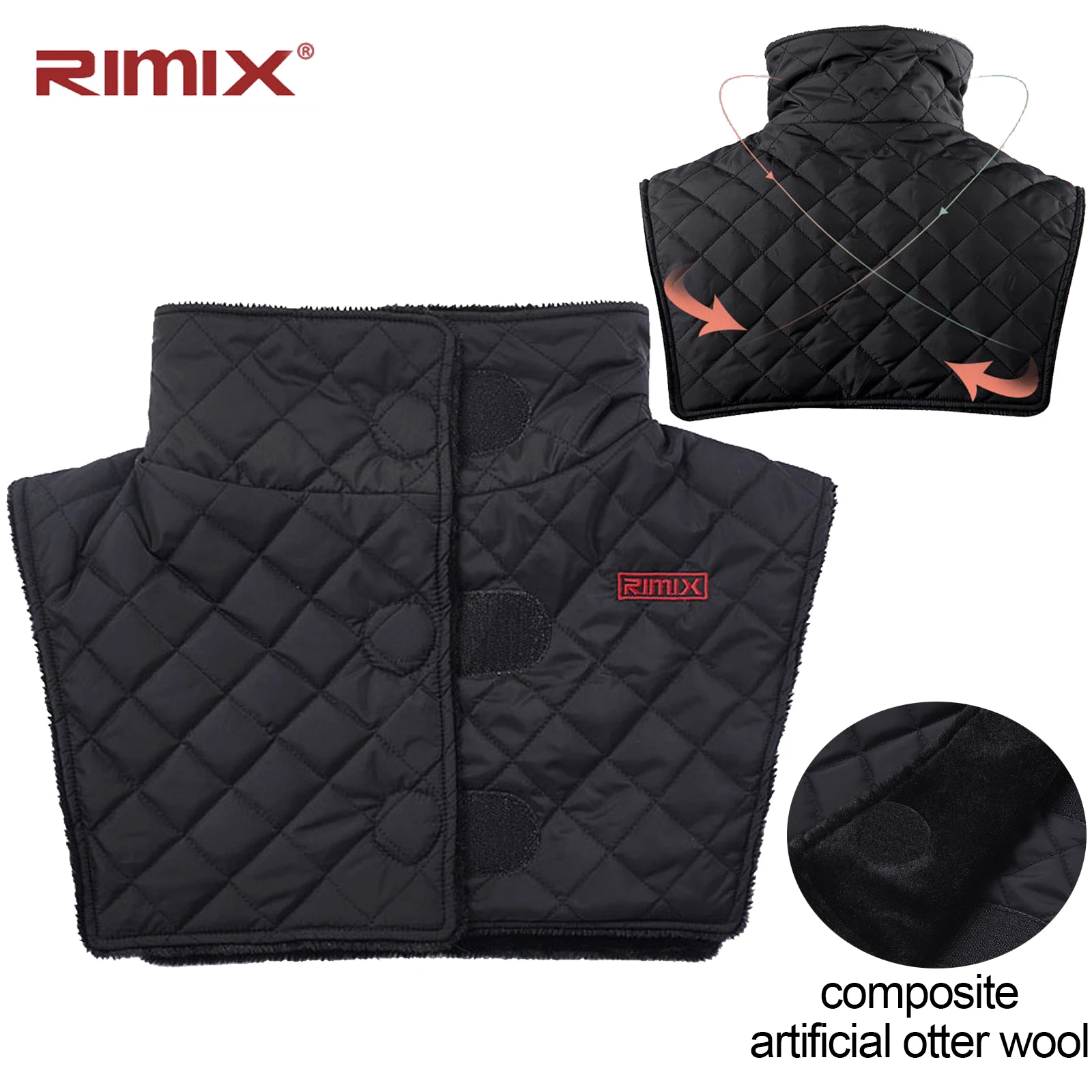 

Multipurpose Lightweight Thermal Neck Scarf Winter Warmer for Motorcycle Ski Scooter Bicycle - Versatile Cold-Weather Accessory