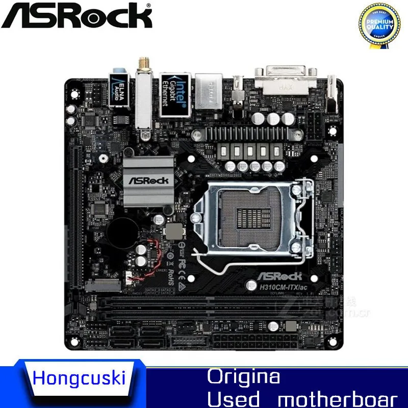 

ASROCK H310CM-ITX/ac LGA1511
