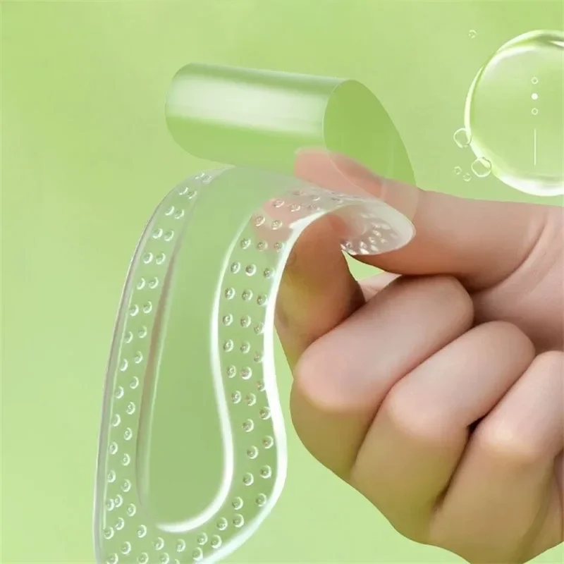 1/2/5/10 Paar Silikon-Gel-Fersenpolster für Damen, verstellbare, rutschfeste Einlegesohle, Blasenschutz, Fußkomfort-Kissen