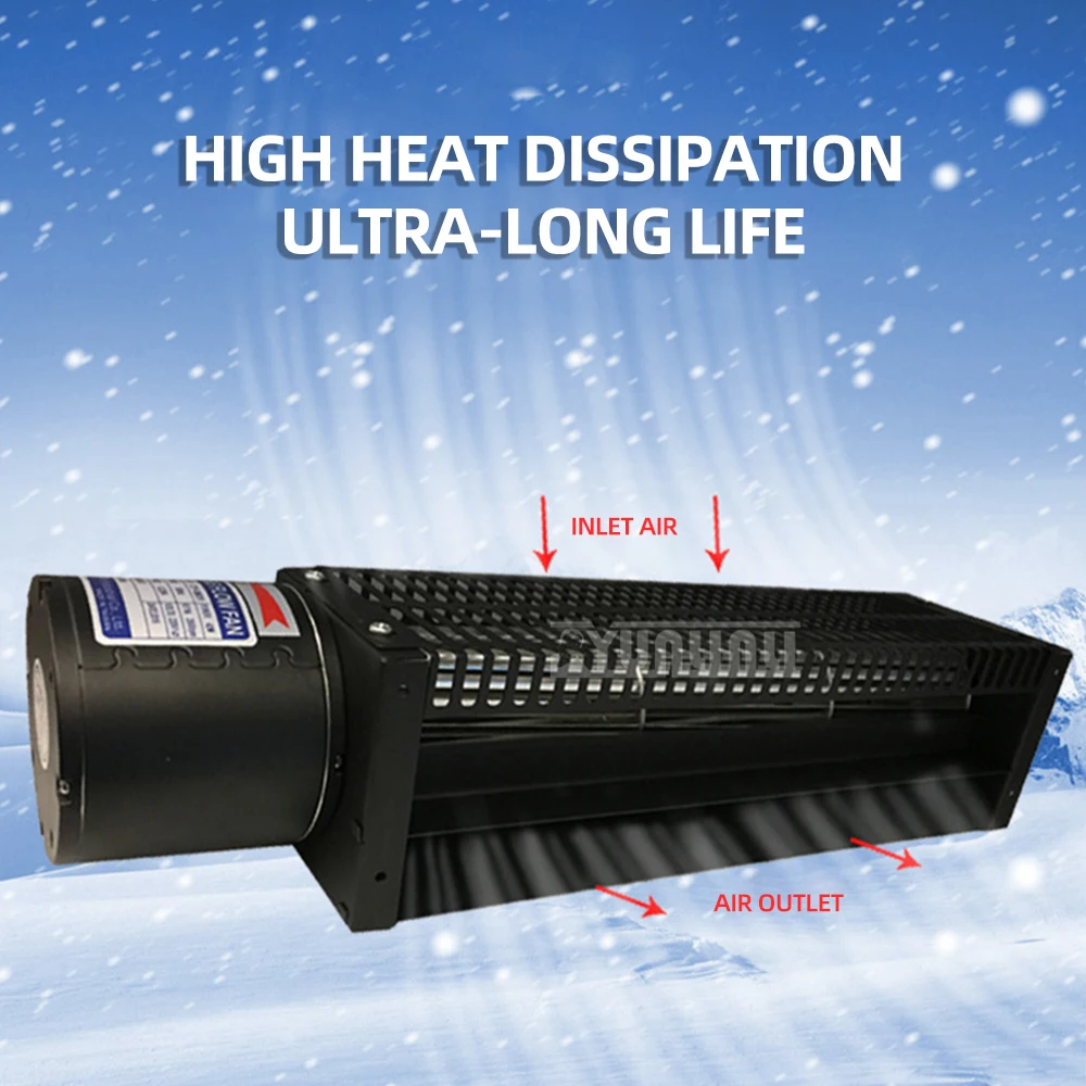 220V Long Strip Roller;High Air Volume Cross Flow Exhaust Fan  for Efficient Ventilation And Air Movement