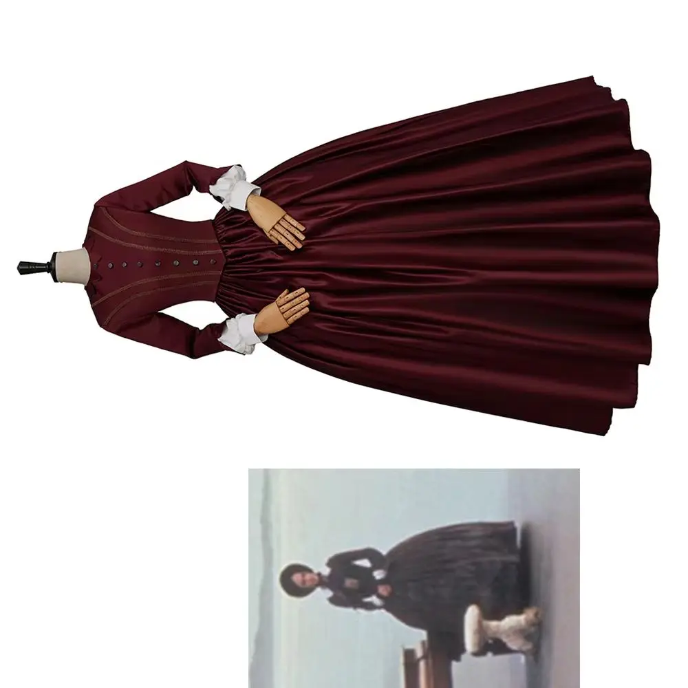 

The Piano Movie Cosplay Ada Costume 19th Century Vintage Rococo Evening Dress Halloween Ball Gown Fancy Party Stage Show