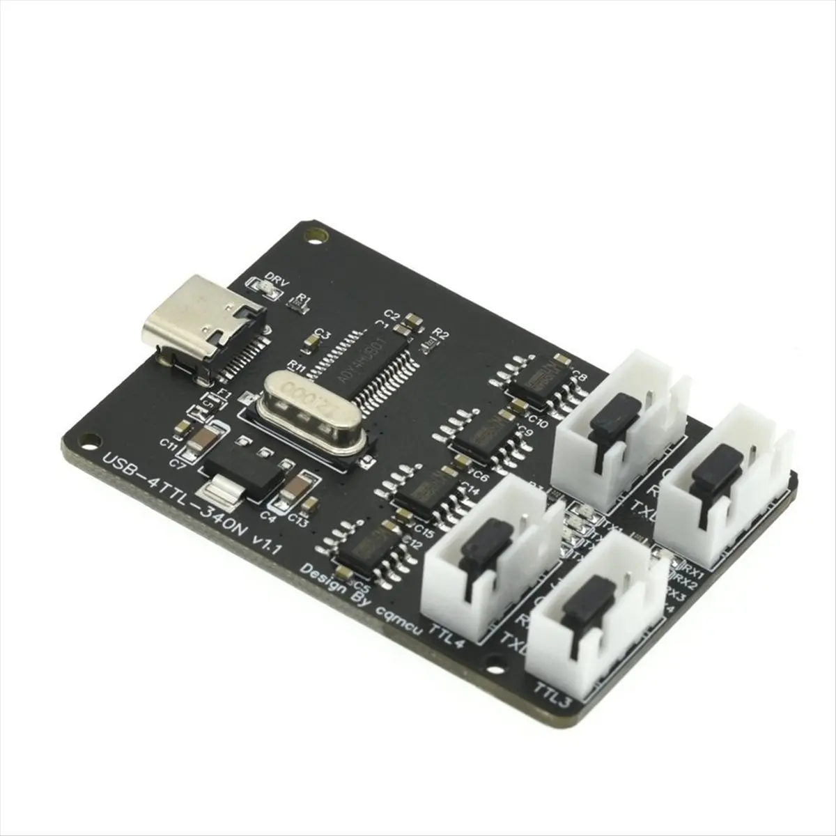 A99X USB to TTL Module CH340 HUB TYPE-C Interface 4-Channel Four Solo TTL