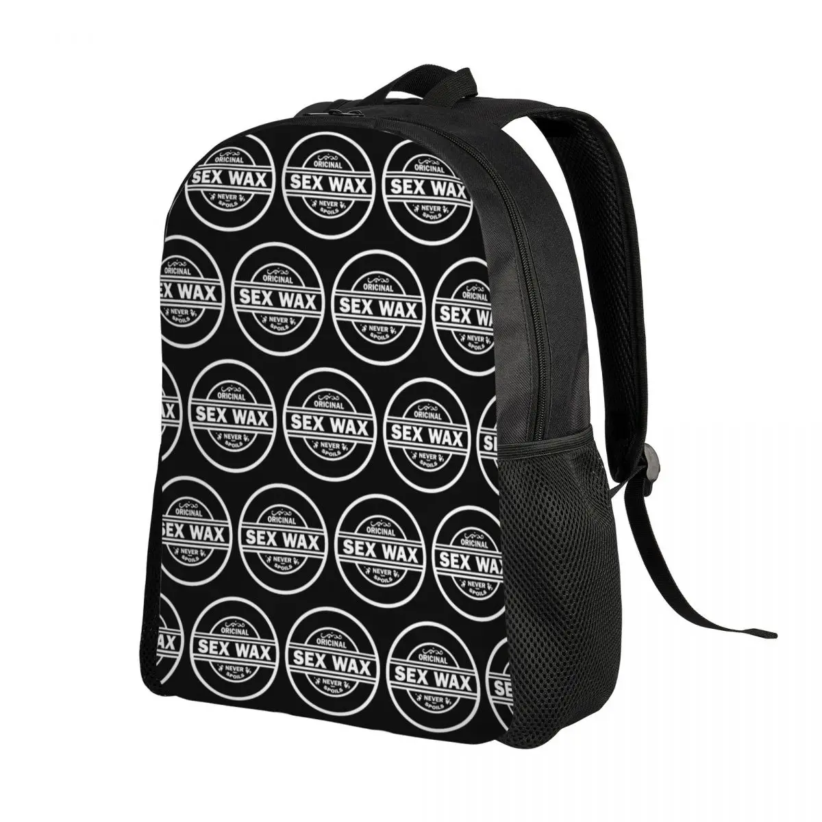 Customized Mr Zogs Sex Wax Backpacks Men Women Casual Bookbag for School College Surfing Surf Gift Bags