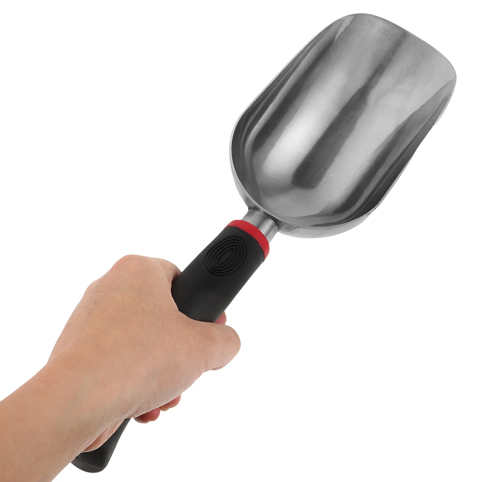 

Aluminum Alloy Garden Shovel Soil Scoop Ice Machine Potting Scooper Orange Lightweight Durable Multi Functional Tool For