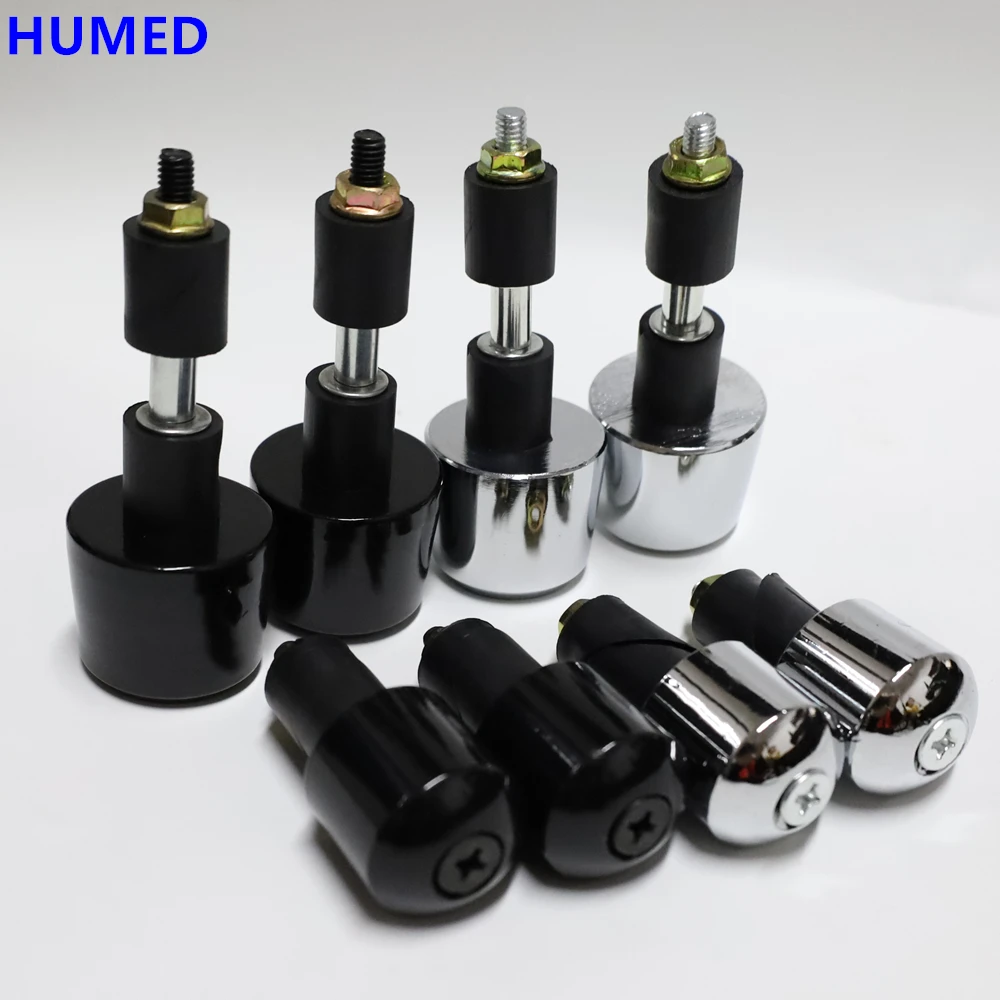 

Universal For motorcycle inner diameter 18mm-19mm installation Motorcycle Handlebar Grips Ends Handle Bar Ends Weights Plugs