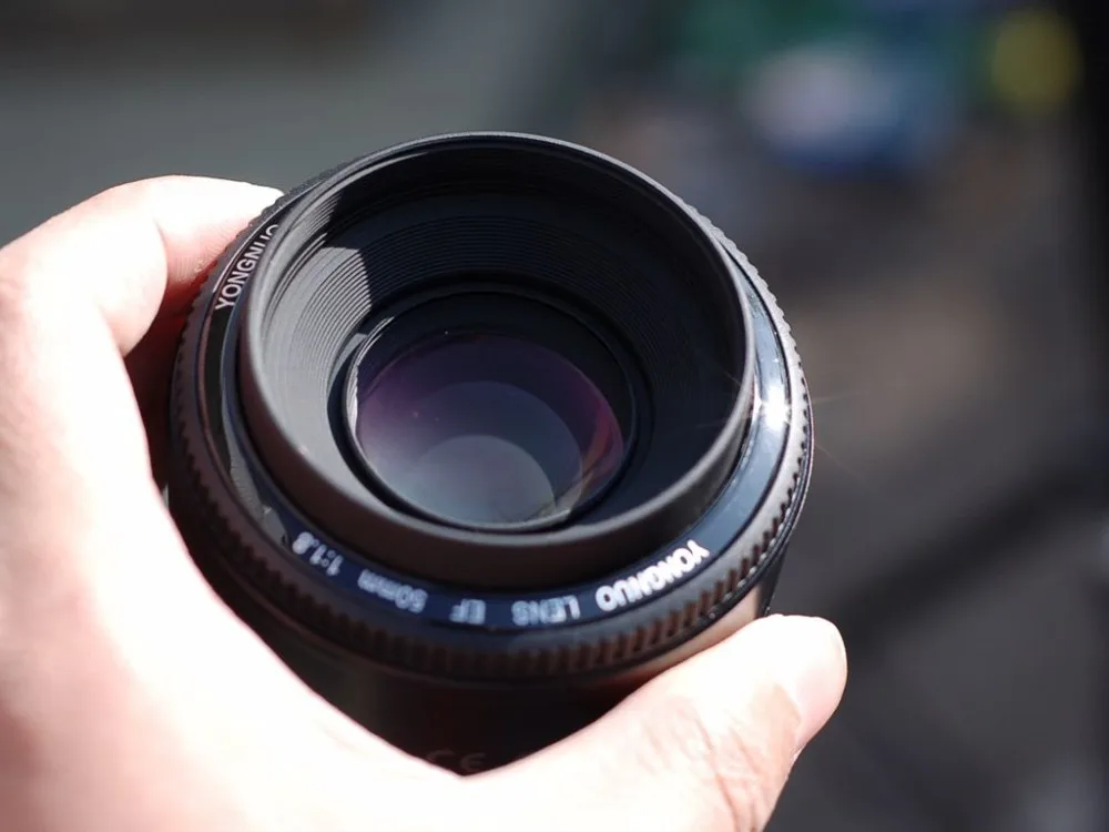 

Yongnuo YN 50 мм F1.8-объектив с большим диафрагмой и автофокусом для камеры с креплением Canon EF