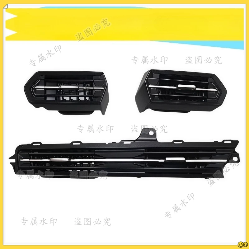 

Оригинальная решетка воздуховода приборной панели для Audi A3L (2020-2025 гг.), нестандартная, не в комплекте с кондиционером.