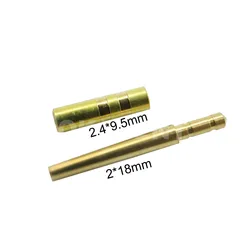 1000 Bộ Nha Khoa Phòng Thí Nghiệm Đặc Biệt Bộ Móng Tay Bằng Đồng Dowel Chân 18Mm 1000 Chân Và Tay Áo 1000