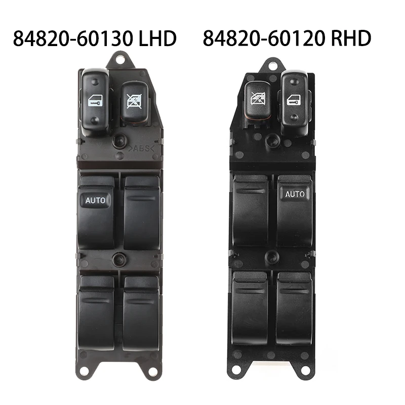 84820-60120 84820-60130 Left Right Power Window Switch 84810-60050 8482060130 8481060050 For Toyota Land Cruiser 100 1998-2002