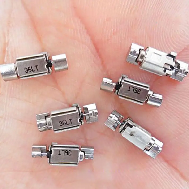 Double Vibrating Head Precision Vibration Motor with Varistor 3*4* MM Micro Rotor Motor DC 1.5-3V Rotor Diameter 2.2mm двигатель
