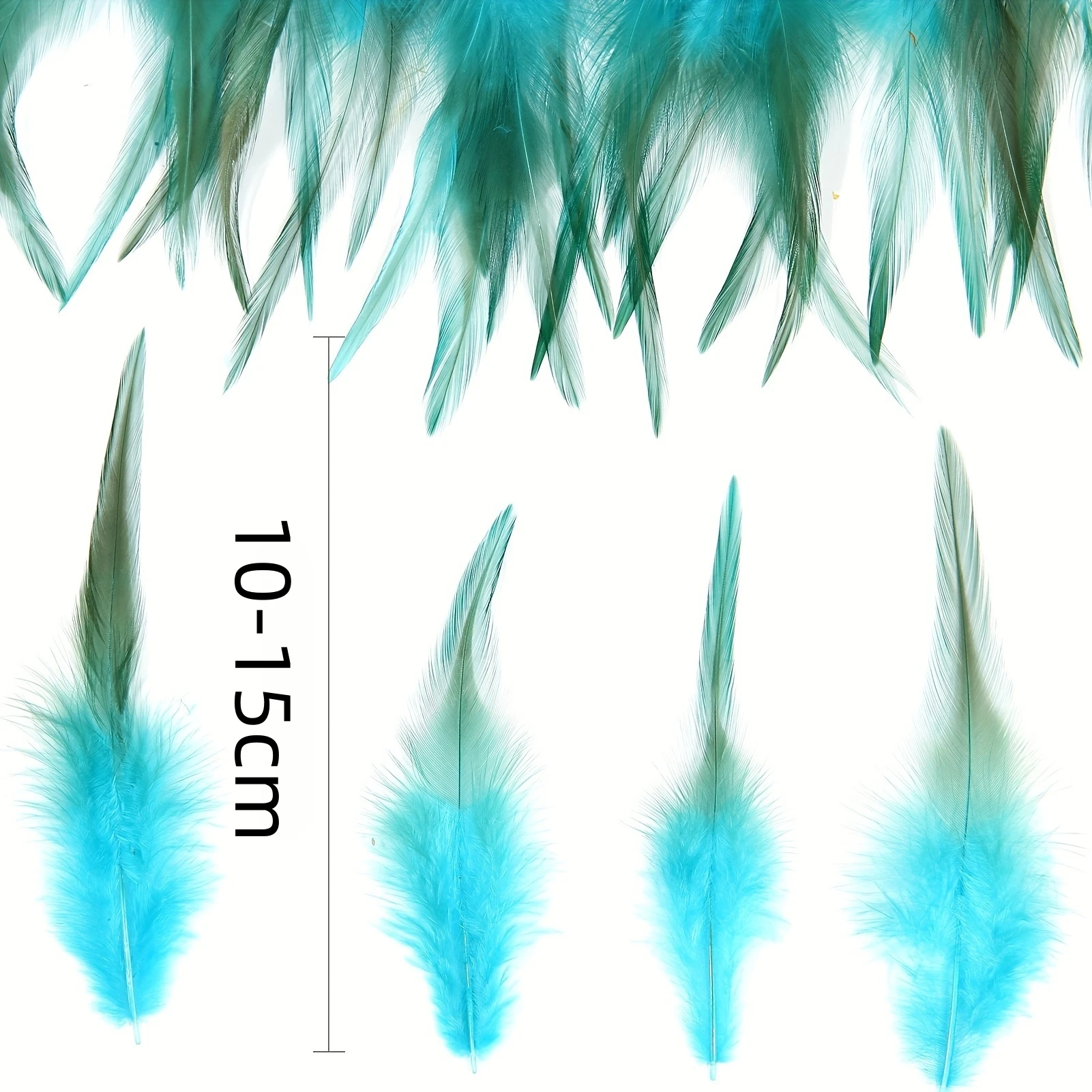 50 szt. Naturalnych białych piór bażanta do rękodzieła DIY, sztuczne dekoracje z kurczaka, łapacze snów, biżuteria, akcesoria do rękodzieła