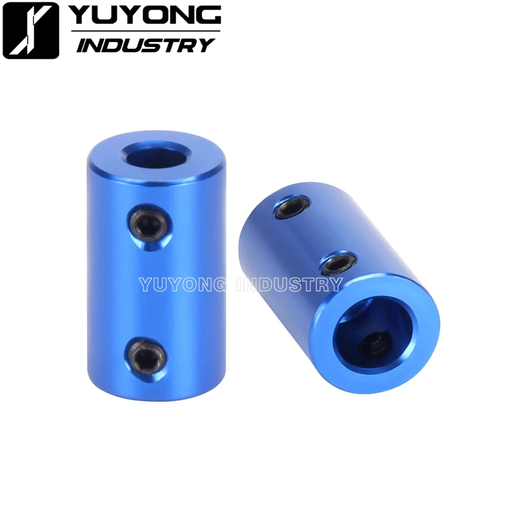 100Pcs D14L25 Aluminum Alloy Coupling Bore 3-8mm 3D Print Part Blue Flexible Shaft Coupler Screw Part Stepper Motor