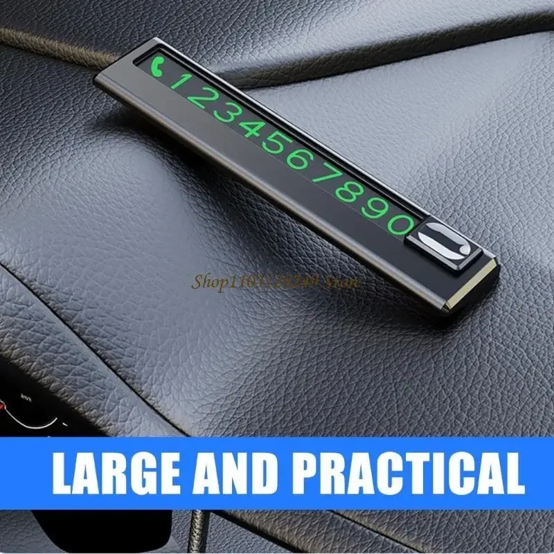 

Elegant Vehicle Parking Number Plate Display Holder for Quick Car Identification