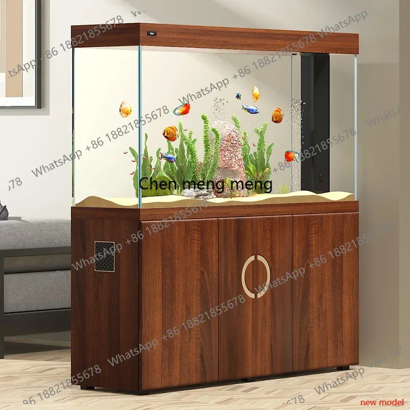 N138Betta Fish New Style quarium Entrance Hal Indoors Hotel Floor quarium Goldfish Bowl Modern Home Furniture cquario