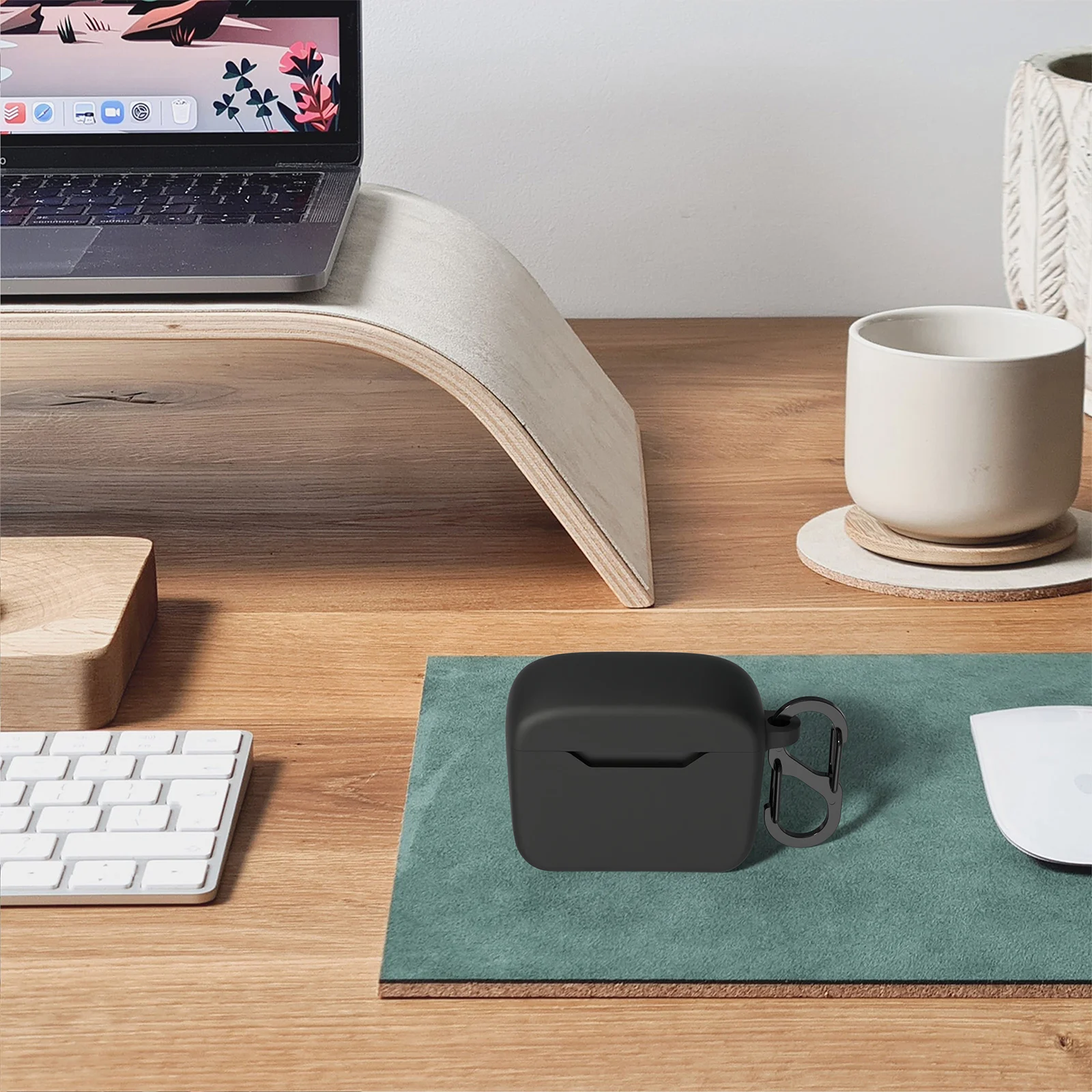 Geekria Case Cover silikon, kompatibel dengan EDIFIER TWS5 PRO True Wireless earbud