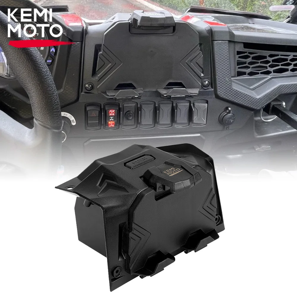 

RZR GPS Mount Storage Box Compatible with Polaris RZR XP Turbo RZR XP 1000 2019-2022 2023 Tablet Mount Tablet Holder Phone Mount