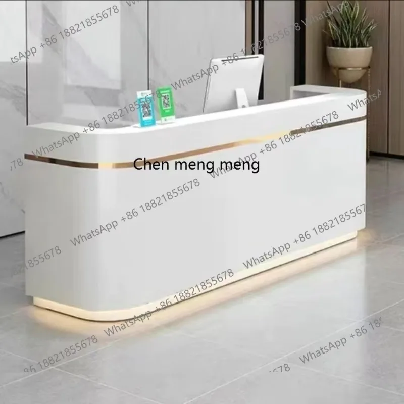 X  Simple and modern, curved checkout page beauty salon health club, paint other