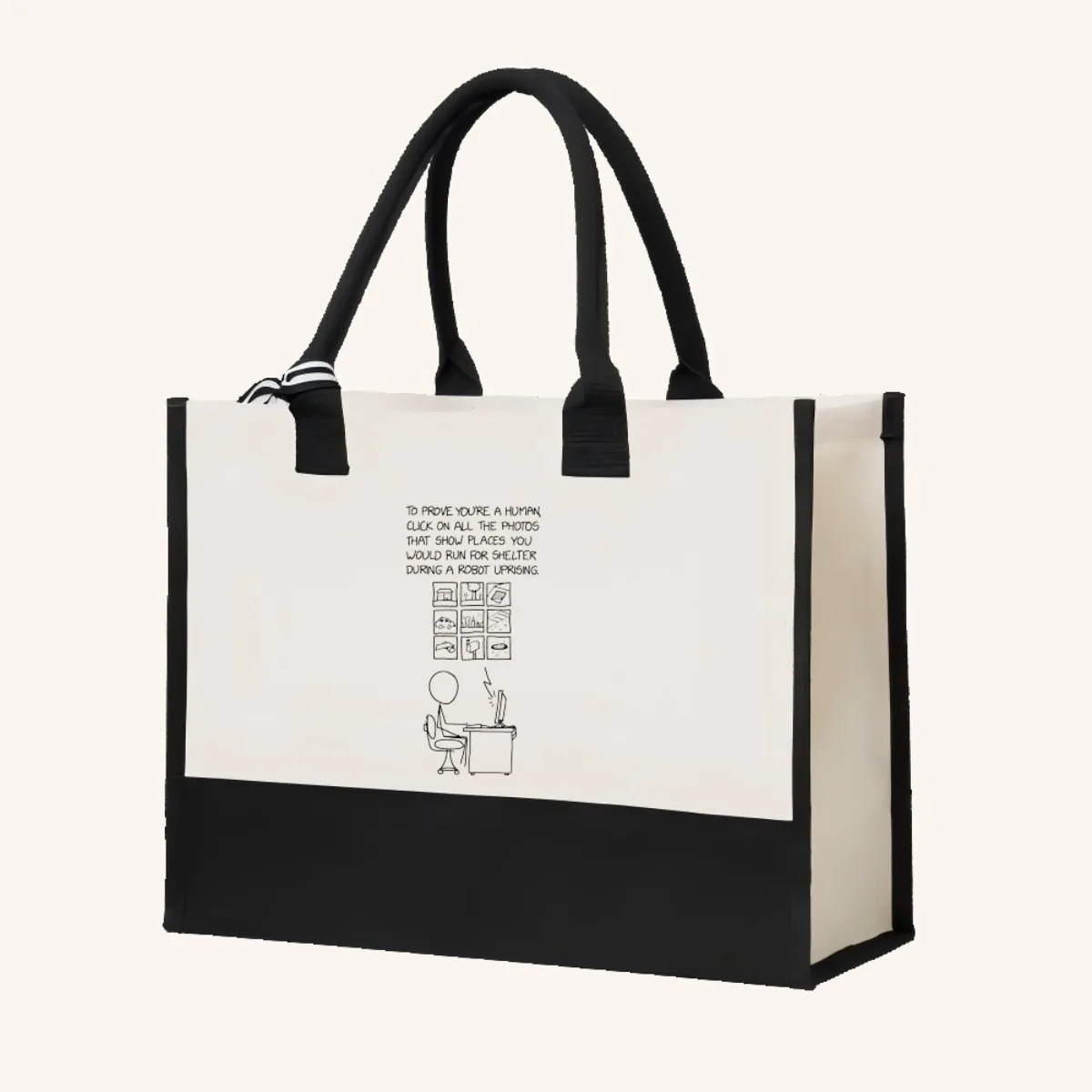 هاين التعلم كابيتش 2026 وصول جديد الموضة العملي واسعة قابلة لإعادة الاستخدام حمل حقيبة نمط طباعة 2 لهجة الثقيلة كبيرة شو