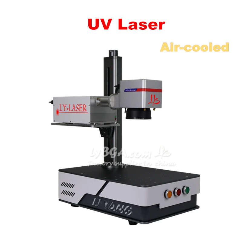 CRS 10W UV Laser Marking Cutting Machine 5W Glass Ultraviolet Ray Engraver Cutter Water/Air Cooling 3W Crystal Quick Marker