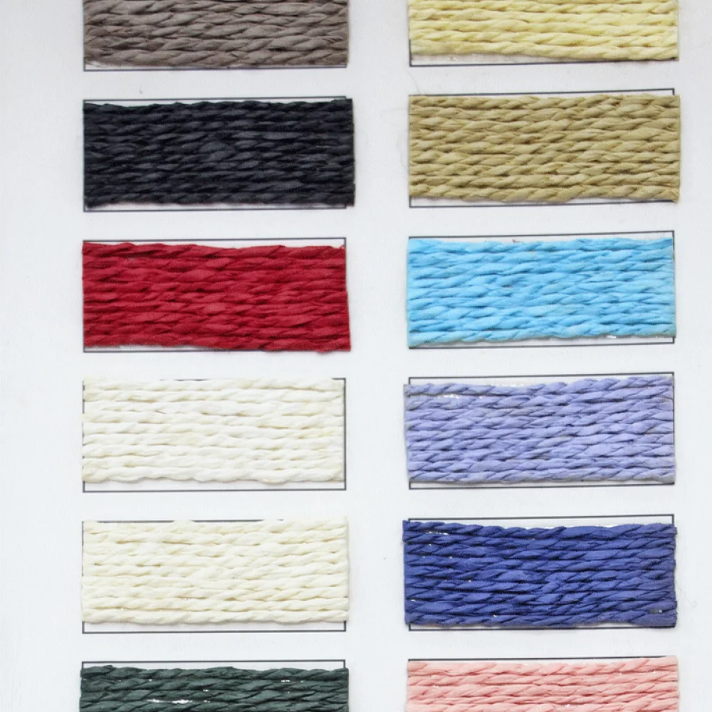 Natural Craft Raffia Twine Two Ply Paper String For Packaging Decorations DIY Scrapbooking Arts Supplies