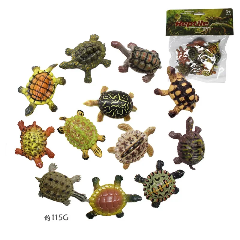 Simulation Animal Model Toy Wild Marine Animals Dinosaur Farm Insects Small Animal Action Figures Set Figurines Toys