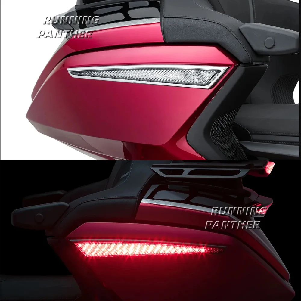 Motorcycle Top Spar Box Trunk Side Light Decorative LED Light Lamp For Honda Gold Wing GL1800 Tour DCT Airbag 2021-2023