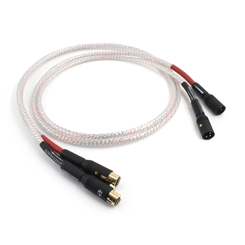 

Pair High Quality Nordost Valhalla series Audio Interconnect Cable Hifi Balance Audio Cable