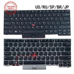 US/RU/SP/BR/JP Laptop Keyboard For Lenovo E480 E485 E490 E490S E495 L380 L390 L480 L490 R480 R490 T480S T490 T495 T14 P14S
