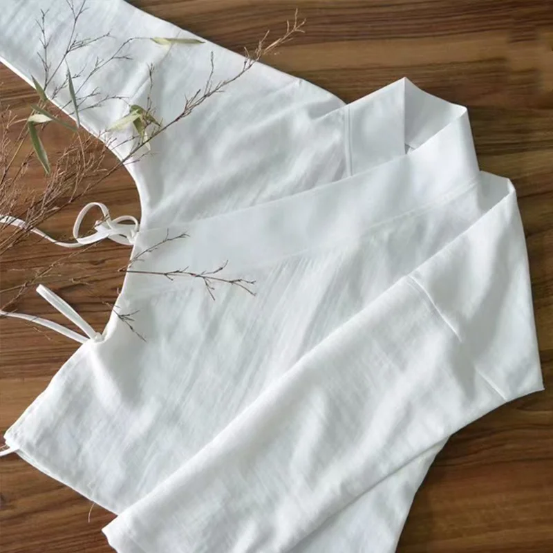 Hanfu Underwear Garment Chinese Traditional Outfit Inner Wears Women Men Tang Suit Ancient Costume Ming Dynasty Sleepwear Gown