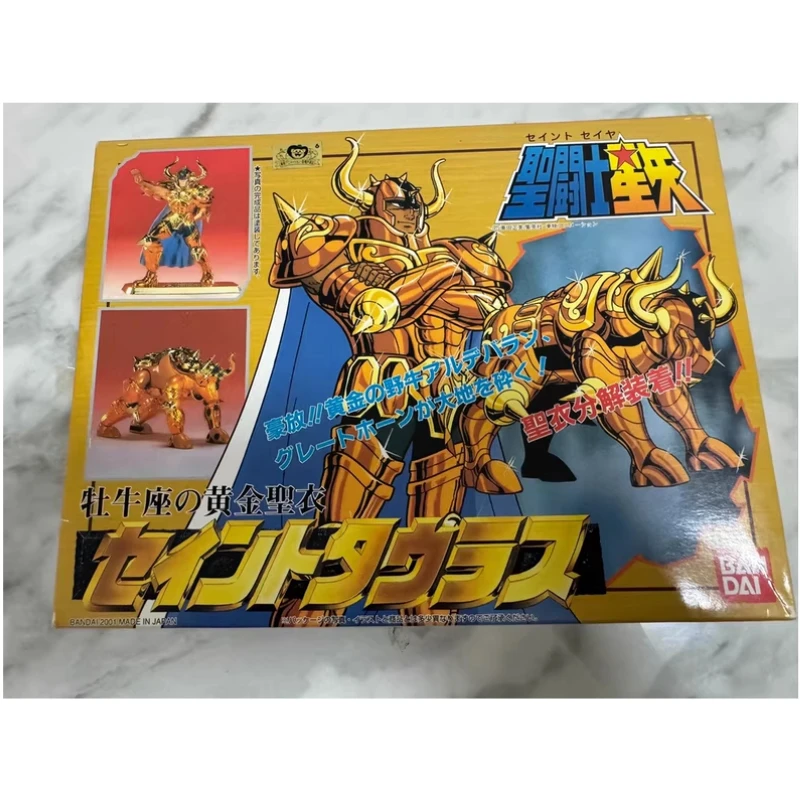 

In Stock Bandai Saint Seiya Golden Clothes Taurus Arudiba Model Collect Holiday Gifts Decorations Ornaments Trendy Toys Figure
