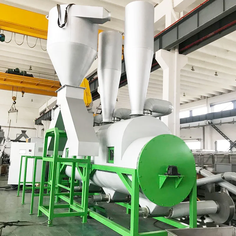 Industrial 2000kg H Heavy Duty Ldpe Agriculture Film Recycling Washing Line Featuring Highly Efficient Friction Washer Plant
