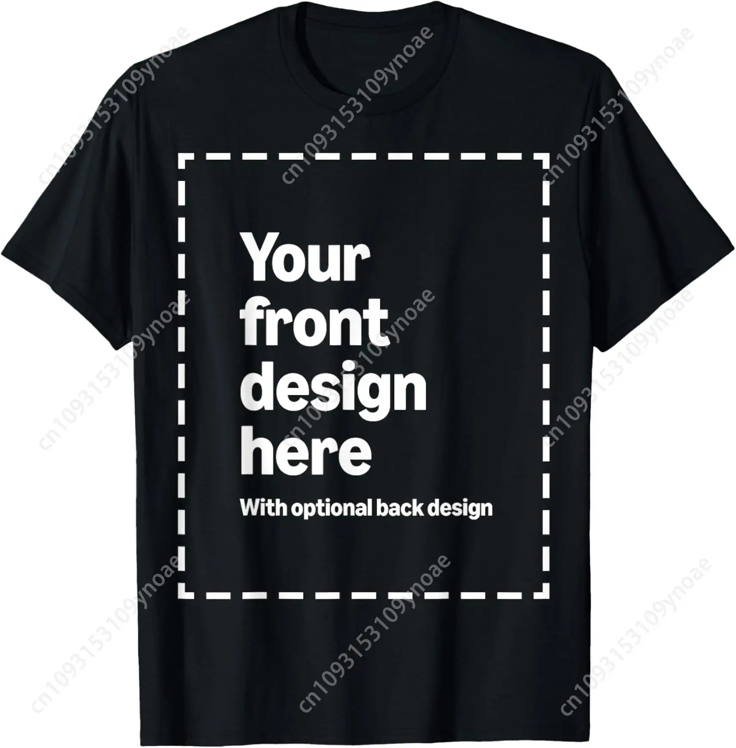 

Custom Front Back Print TShirt Customize Your Image Logo Text Print Man Women Cotton Tee Soft Shirt Breathable Top Short Sleeves