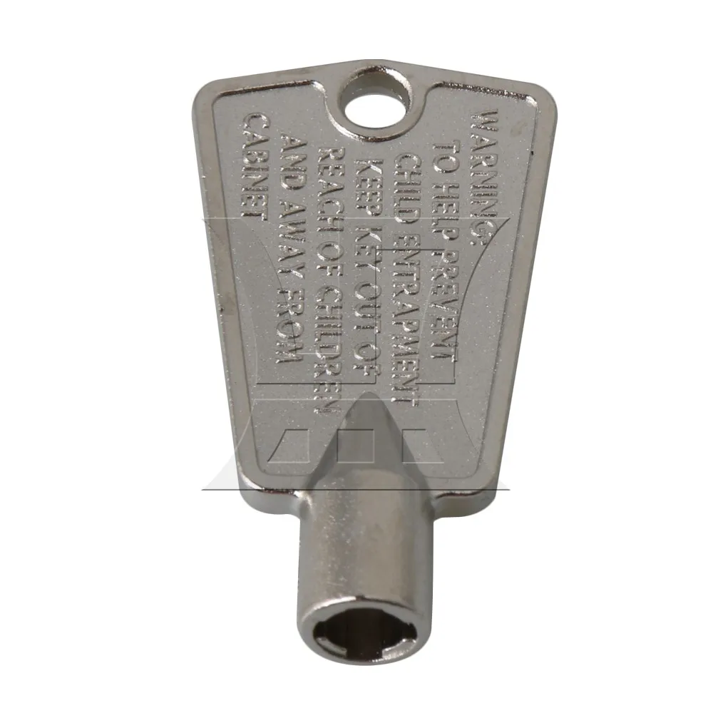 

216702900 Metal Refrigerator Fridge Freezer Door Key Replacement Part 1.77x0.98xx0.35Inch