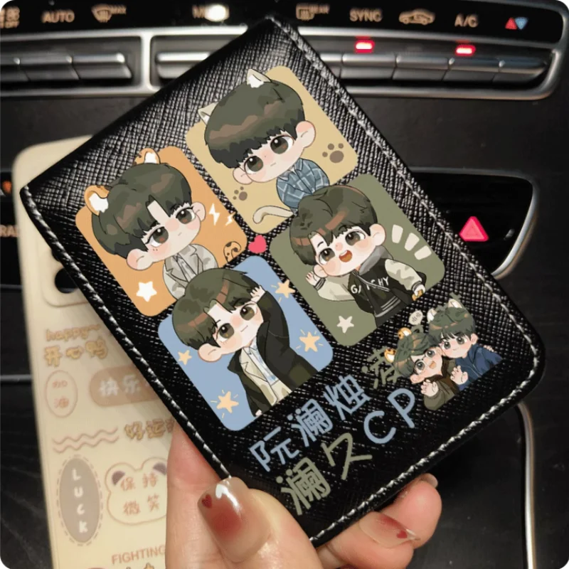 Porte-cartes en PU Anime Deadly Game Cartoon Fashion, portefeuilles, sac à main, sac d'argent, cadeau Cosplay, B1303