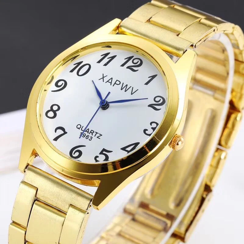 Men Women Fashion Wristwatches Couple Flexible Stretch Band Quartz Watches Man and Ladies Dress Clock Simple Casual Watches