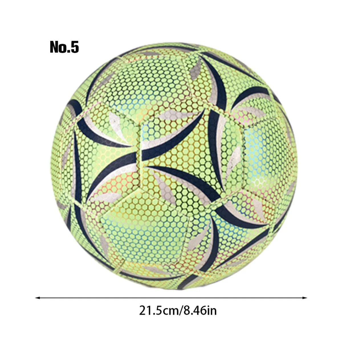 Ballon de football en PU pour adultes, lancer lumineux en plein air, football officiel n ° 5, match d'entraînement, football futdangers Topu